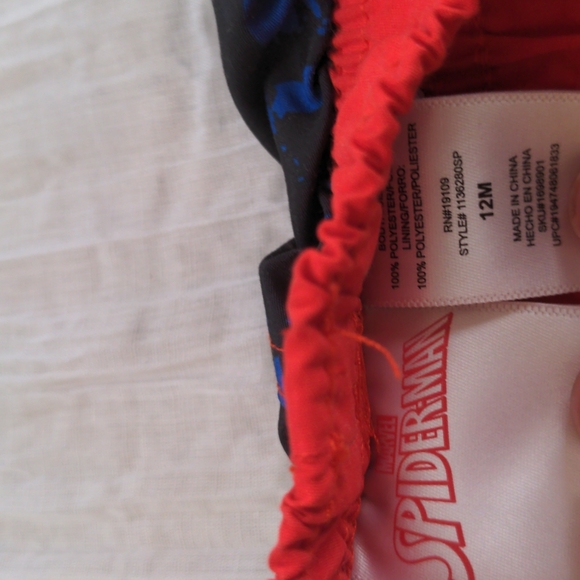 Spiderman Swim Trunks - Picture 2 of 4